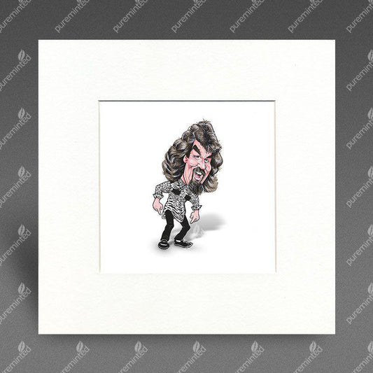 Zebra Billy - Mounted Print